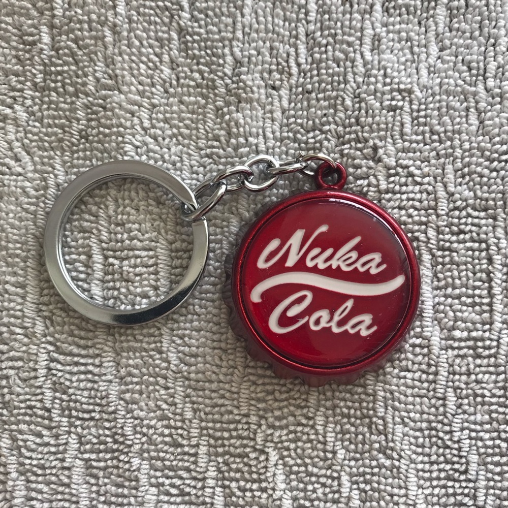 Nuka Cola Bottle Opener Keychain